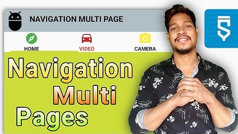 Simple navigation multi page activity full details video in sketchware hindi/Aauraparti