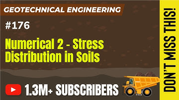 Numerical 2 Stress Distribution in Soils | GATE Previous Year Questions of FE | GATE