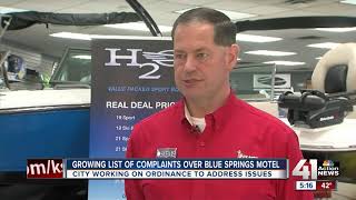List of complaints against Blue Springs hotel grows