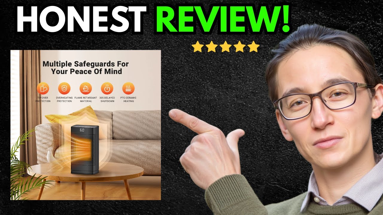 Atupen Space Heater 1500w Ptc Fast Portable electric heater review (2026)