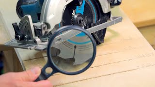 The Secret To Clean Cuts With A Circular Saw!