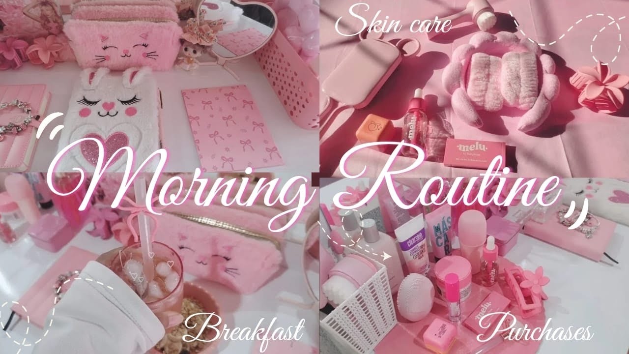 Rotina matinal produtiva | skin Care | café da manhã | comprinhas 🛍️✨