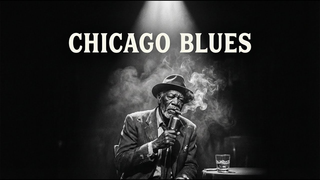 Whiskey Blues Lounge Radio | Dark Chicago Blues After Midnight