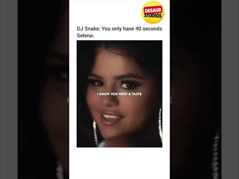 DJ Snake Gave Selena Gomez ONLY 40 Seconds... She Owned It! 🔥🎤