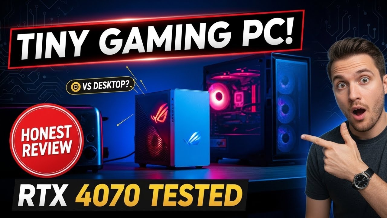 Обзор ASUS ROG NUC: протестирован миниатюрный игровой ПК с RTX 4070!