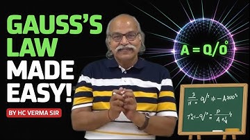 Gauss Law 🔥 Full Concept Explained | HC Verma Sir | Class 12, JAM, NEET, CSIR-NET Physics