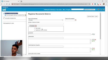 Como incluir um documento externo no SEI ( PDF, Excel)