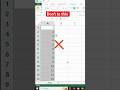 serial no. hacks in excel😎