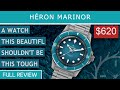 Quality and style heron marinor watch review