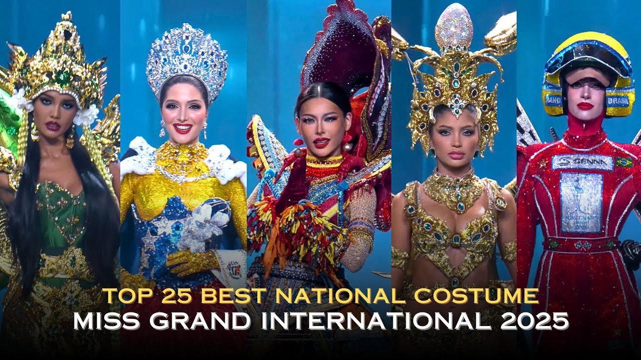Top 25 most impressive national costumes at Miss Grand International 2025