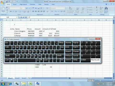 Ms Excel 2007 Formulas With Examples Pdf In Marathi