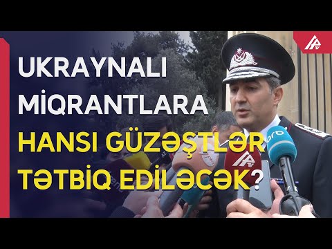 Ukraynalı miqrantlarla bağlı RƏSMİ AÇIQLAMA