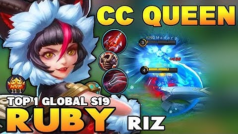 Ruby Best Build 2021| Top 1 Global Ruby Gameplay | Ruby Mobile Legends✓