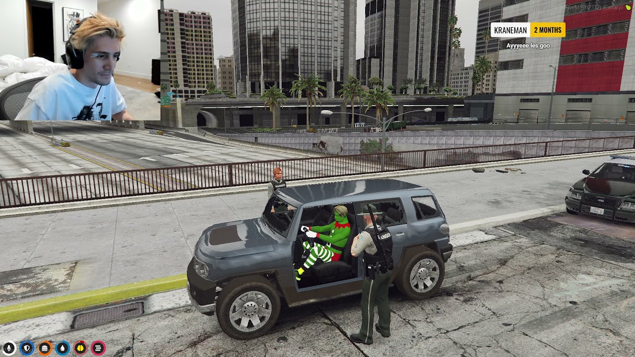 X GETS PULLED OVER BY TESSA LAMB AND MANAGES TO GET ONLY A TICKET