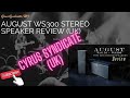 August ws300 stereo speaker review (UK)