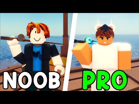 NOOB to PRO in Roblox Fisch