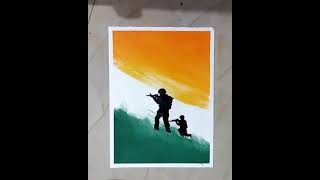 Independence day Drawing / Easy Soft Pastel Drawing Pictures for Beginners /Easy Soft Pastel Drawing screenshot 4