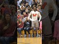 6’2 Kwe Parker had the crowd going CRAZY at the City of Palms dunk contest