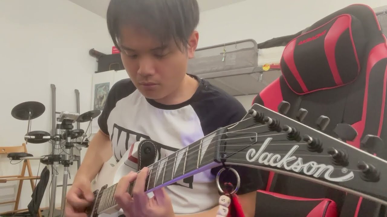 Metallica - Enter Sandman (Guitar Solo Cover)  -Without Wah Pedal-