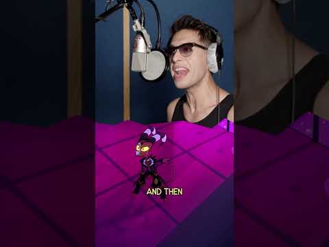 Step inside the recording booth #HelluvaBoss #BrandonRogers #PrimeVideo