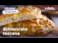 SCHIACCIATA TOSCANA - La focaccia dalla fragrante crosta dorata!