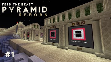 FTB Pyramid Reborn : Ep 1 : Getting Started