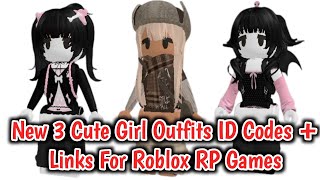 New 3 Girls Cute Outfits ID Codes + Links For Brookhaven RP, Berry Avenue, And Bloxburg screenshot 5