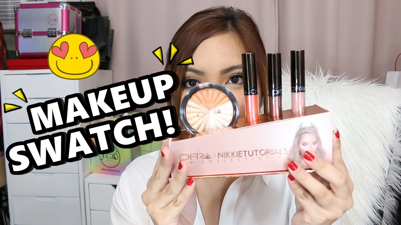 NIKKIE TUTORIALS X Ofra Collection (Swatches) - saytioco