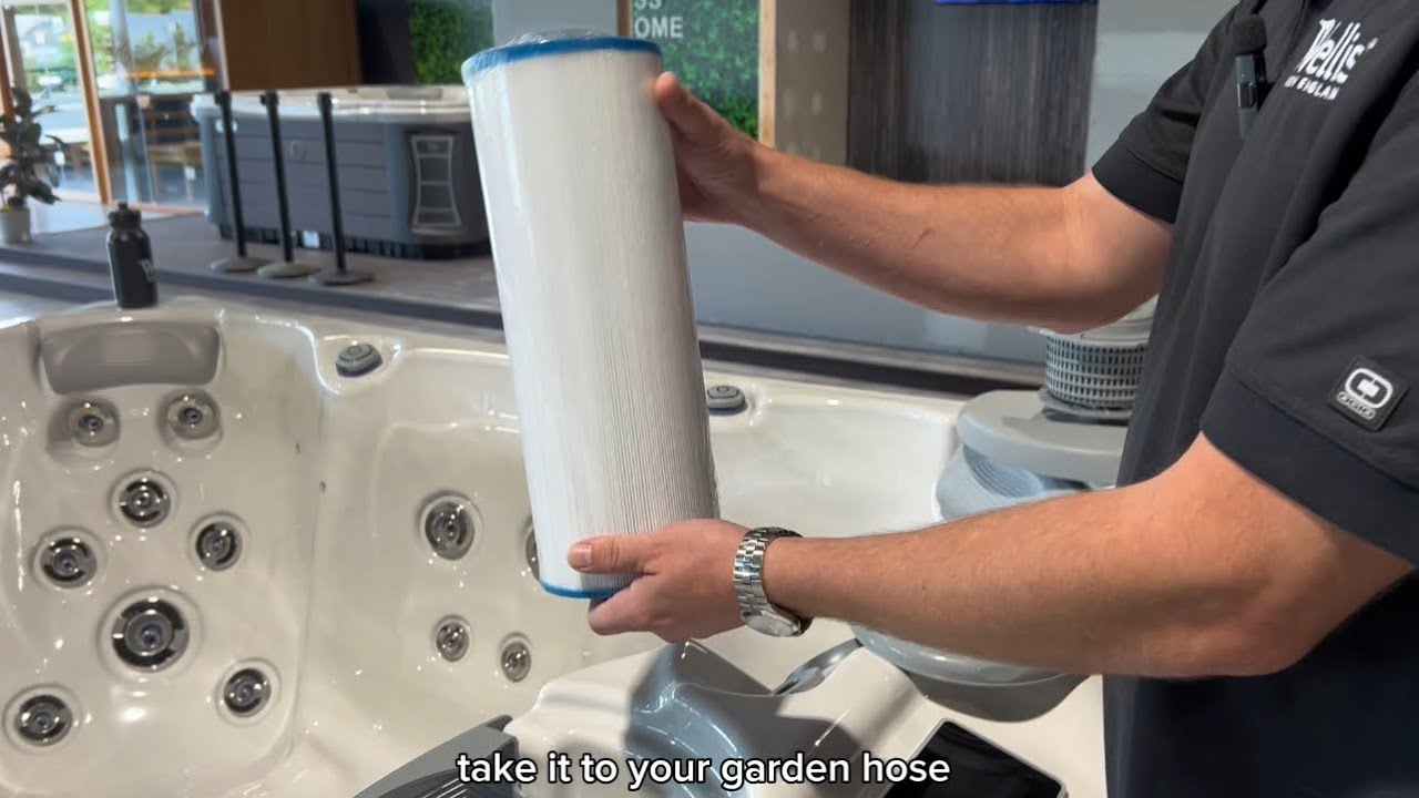 Wellis Hot Tub Filter Cleaning & Maintenance YouTube