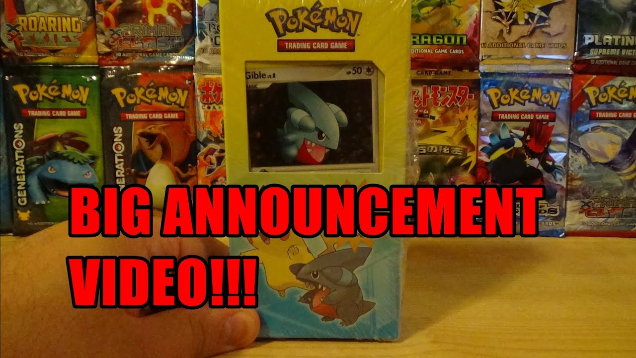 BIG ANNOUNCEMENT IN THIS VIDEO!!  Opening A Pokemon Diamond & Pearl Power Pack!!