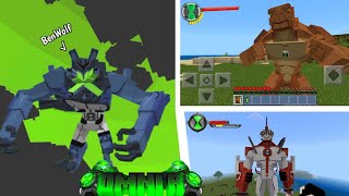 The New Update Ben 10 Addon (New Aliens) is Cool || Omni R v0.2 Addon/Mods For MCPE 1.20.80+