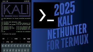 How to install Kali Nethunter to Termux in 2025