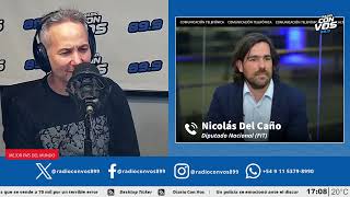 "Dicen que no hay plata pero para reprimir sí hay plata" Nicolas del Caño en Mejor País del Mundo