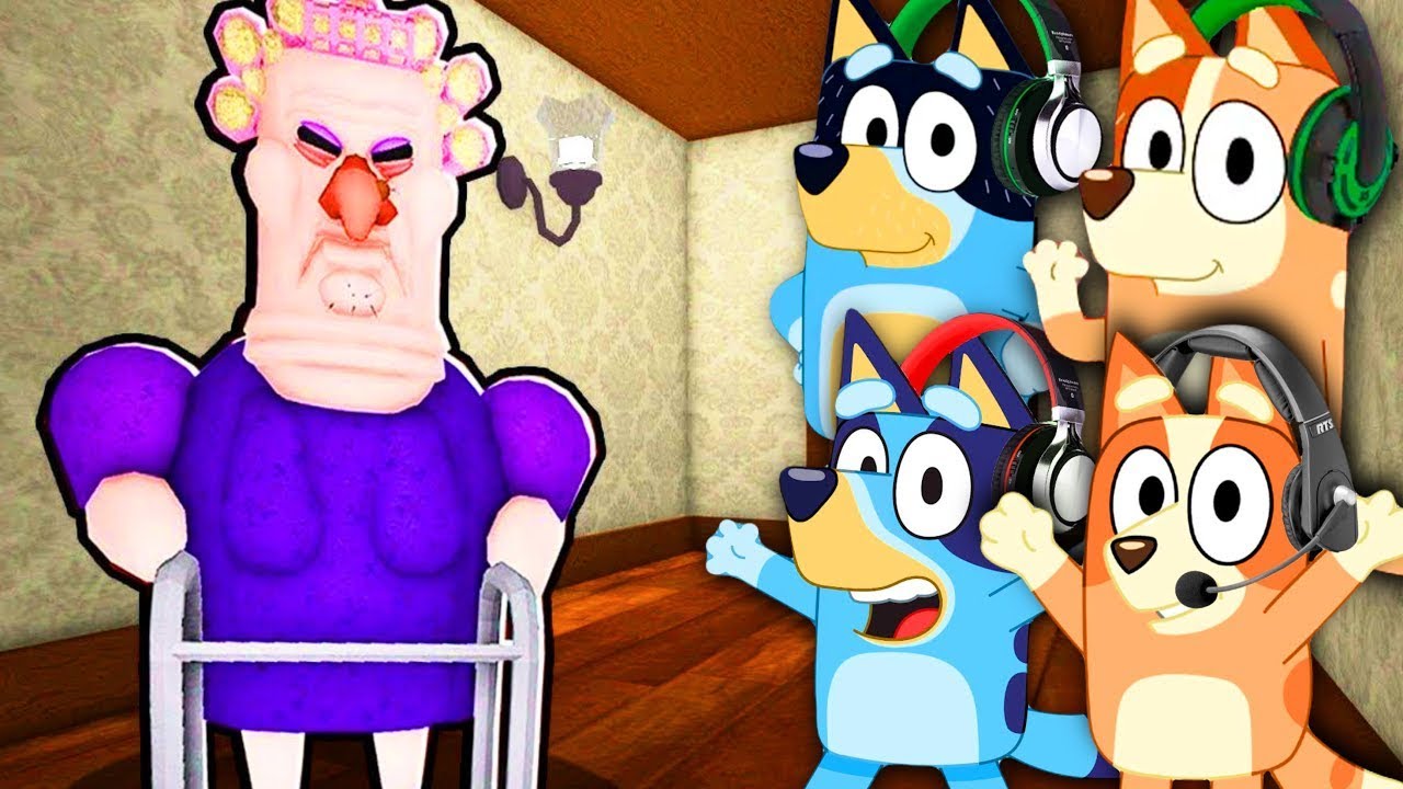Bluey ? Bingo Escape GRUMPY GRAN PRISON! - YouTube