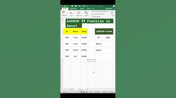 Master the Excel Lookup Function Fast! 🚀 Excel Amazing Function #shorts #ytshorts #ytviral