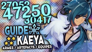 KAEYA le starter POLYVALENT Guide Artefacts Teams Armes Genshin Impact