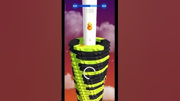 stack Ball 3D gameplay 💪 level 843💥💥💥💥💥#shorts #shortsfeed #gameplay