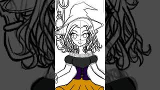 ๐ปHappy Spooky Season๐#halloween #witch #speedpaint #art ๐ปHappy Spooky Season๐#halloween #witch #speedpaint #art