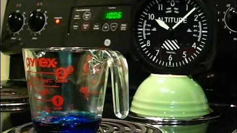 Evaporation Time Lapse Both Ways