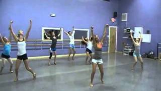 Stacey Robison's Level 4 Jazz class.MP4