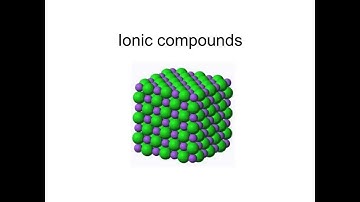 OCR Gateway B C4 Ionic Compounds (Foundation)