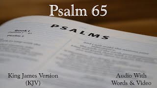 Psalm 65 - King James Version (KJV) Audio Bible