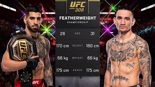 Ilia Topuria vs Max Holloway – Full Fight UFC 308