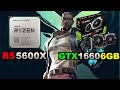 RYZEN 5 5600X + GTX 1660 6GB - VALORANT (Competitive Settings 1080p)