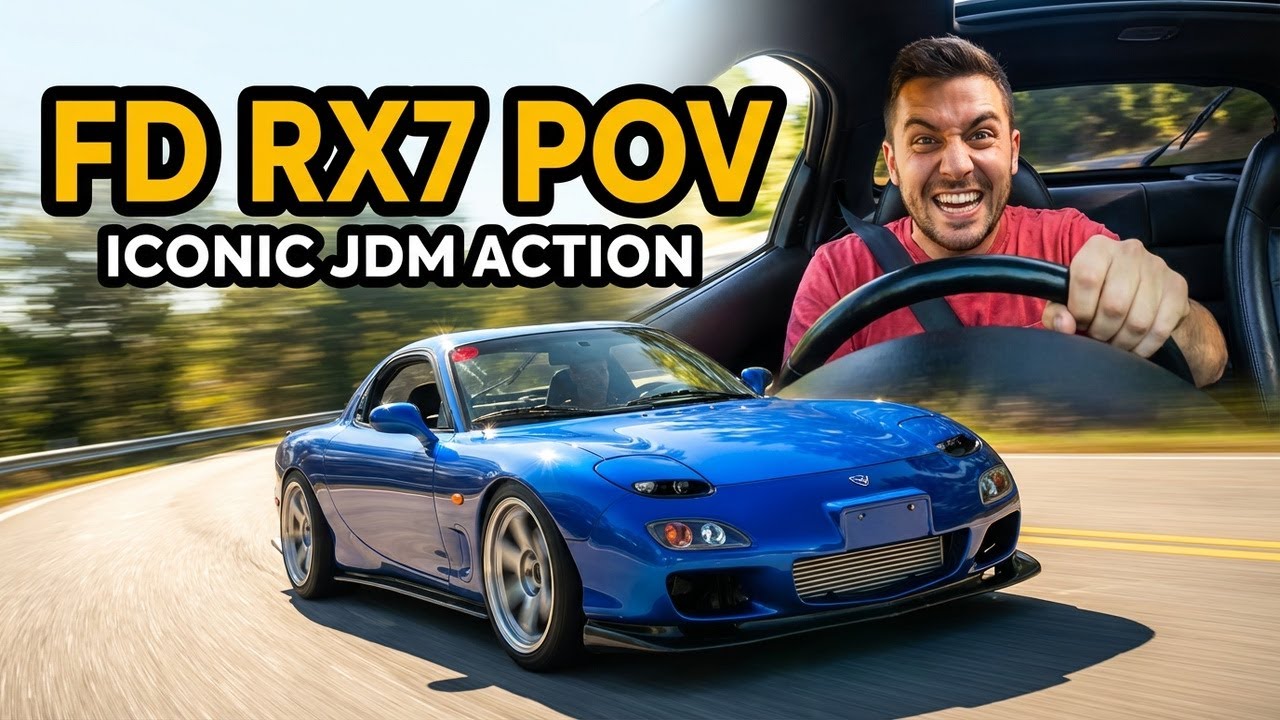 FD RX7 POV | Iconic JDM Sports Car in Action