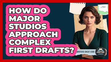 How Do Major Studios Approach Complex First Drafts? - Screenwriter
