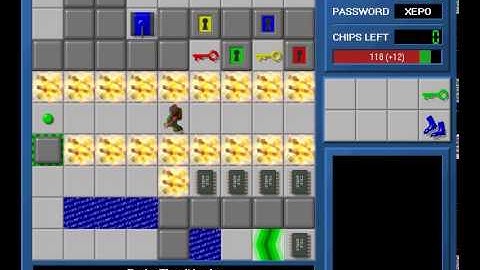 CCLP1 level 131 solution - 106 seconds