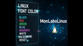 CUSTOMIZE TEXT FONT COLOR WITH LINUX TERMINAL 🚀