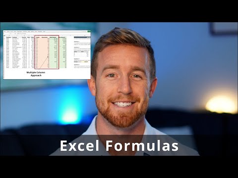 Excel Formulas (One Column vs Multiple Columns?)