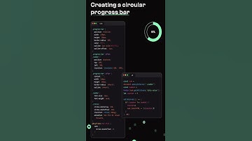 Verified✨ Creating a circular progress bar with HTML, CSS, and JavaScript